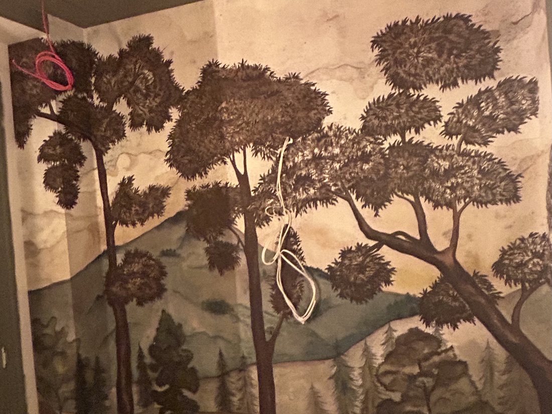 Detailed decorating and woodwork